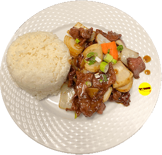 Rindfleisch aus dem Wok